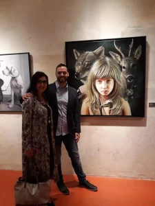Exposición finalista en el premio ModPortrait con Josefa Medina